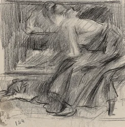 Femme assise